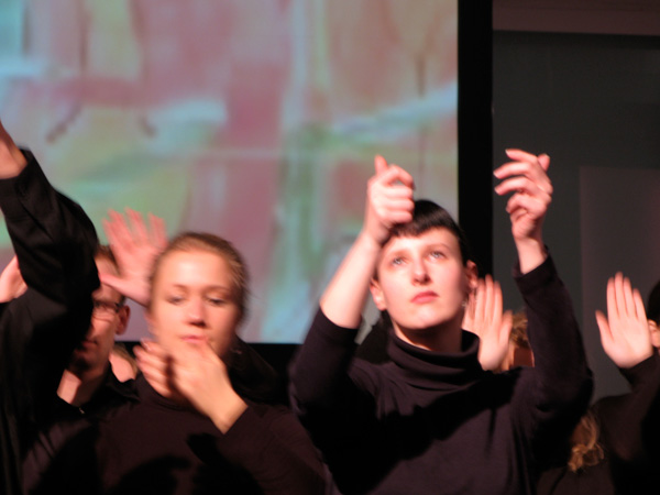 "Spiegelungen" - Performance und Video, Aula der Alten Universität Graz 2010