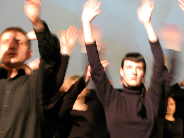 "Spiegelungen" - Performance und Video, Aula der Alten Universität Graz 2010